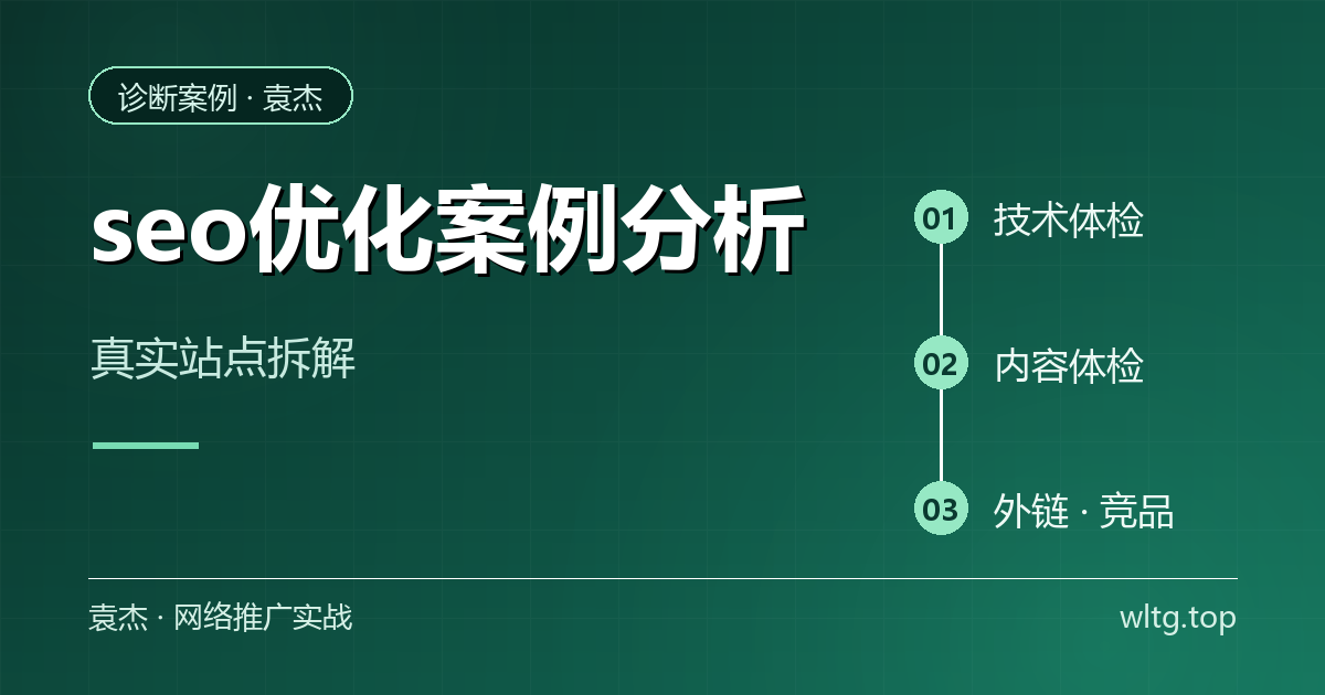 seo优化案例分析