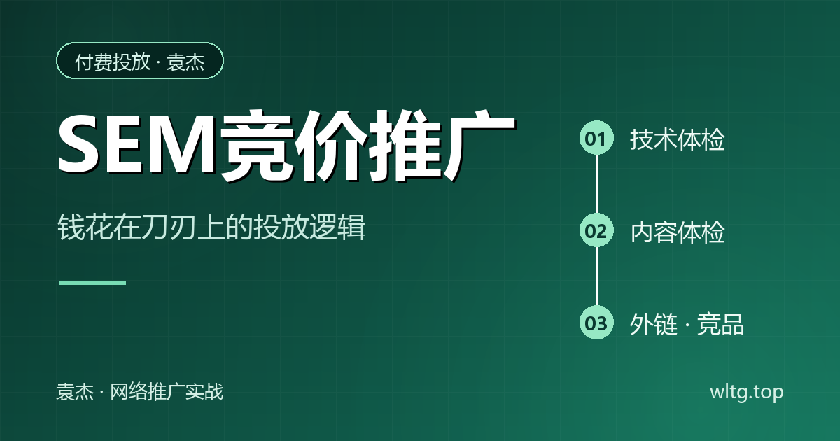SEM竞价推广是什么